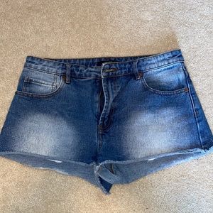 Forever 21 denim shorts